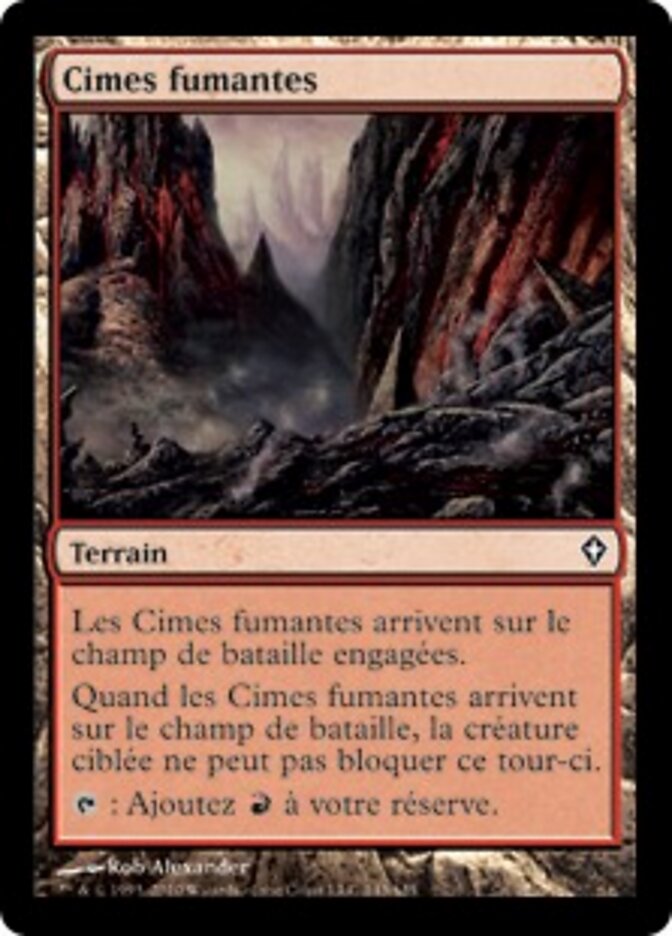 Cimes fumantes — Worldwake 143/145