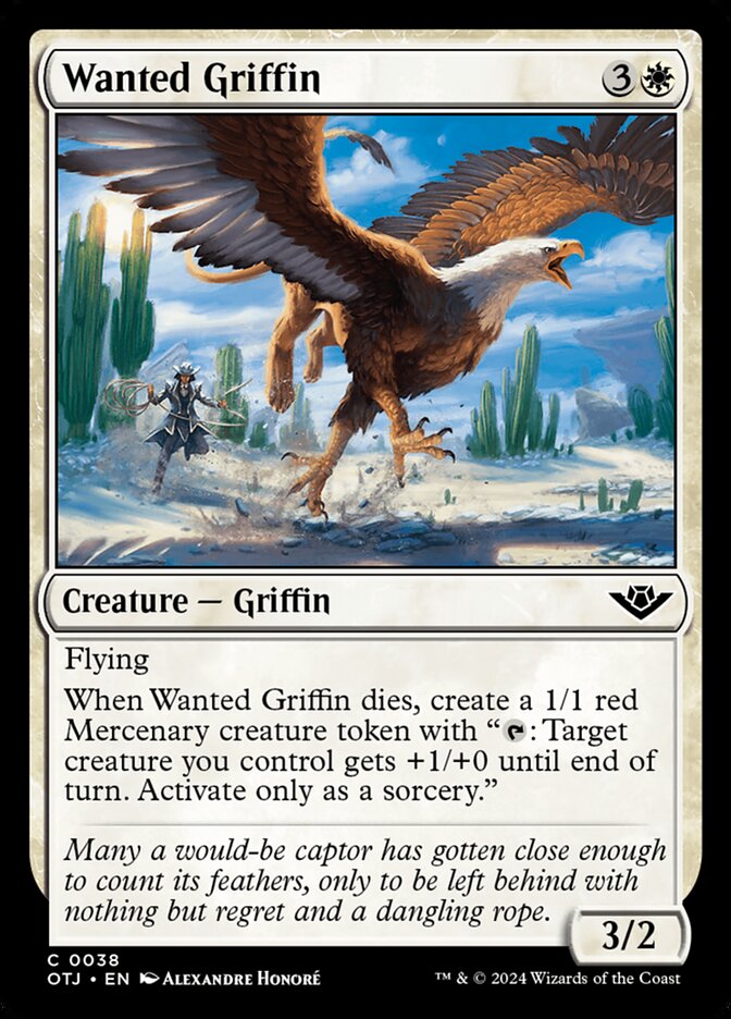 Wanted Griffin — Outlaws of Thunder Junction 38/374