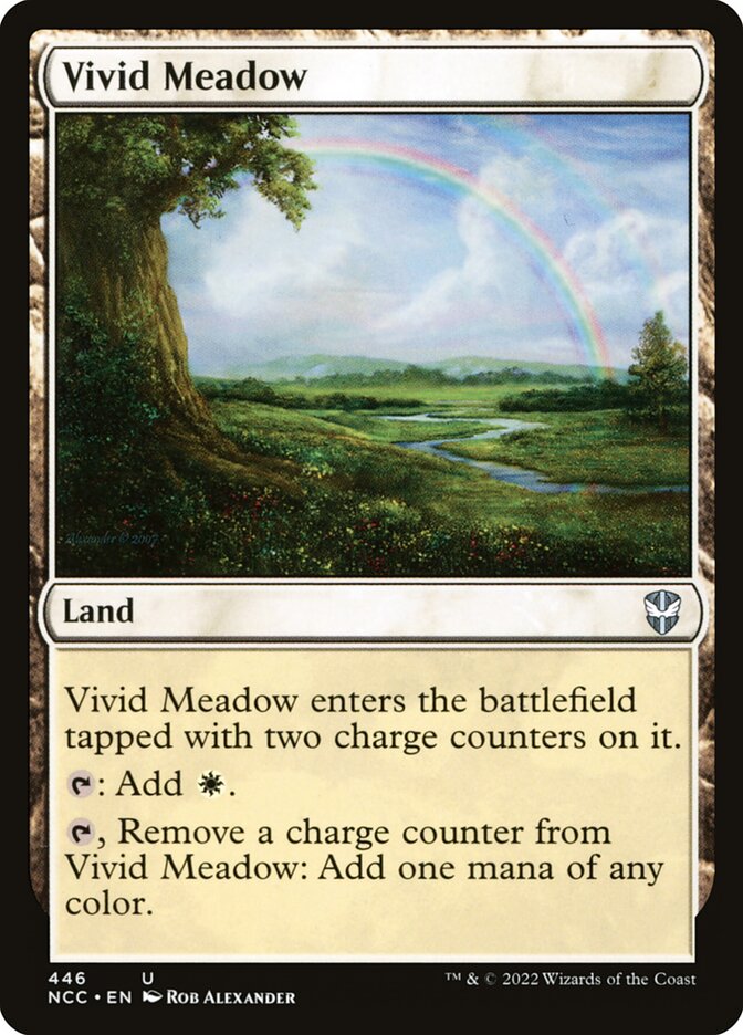 Vivid Meadow — New Capenna Commander 446/447