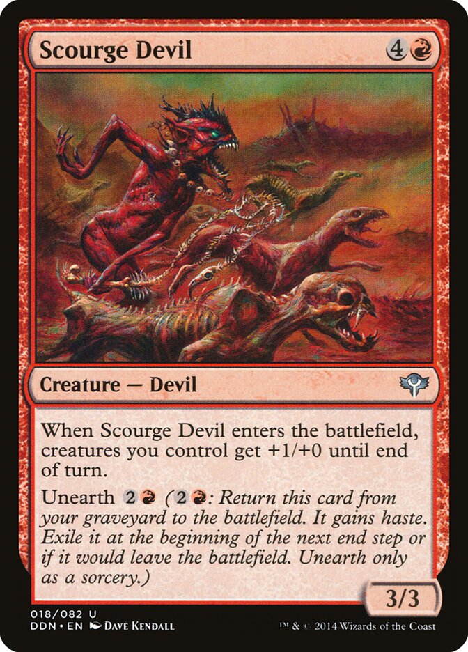 Scourge Devil — Duel Decks: Speed vs. Cunning 18/82