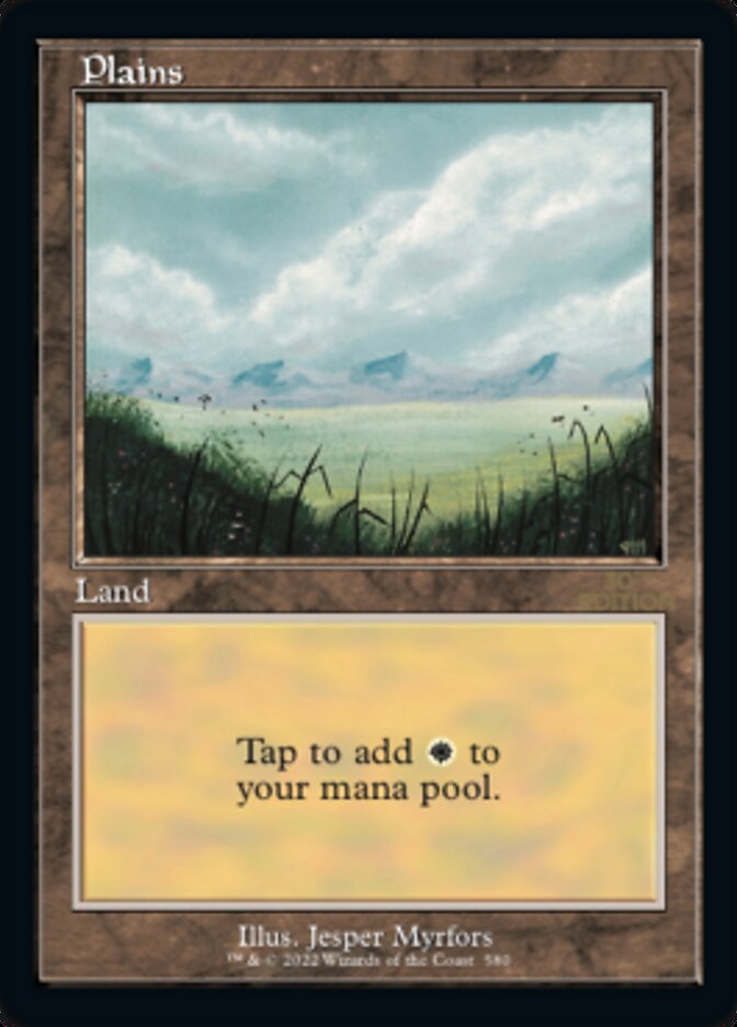 Plains — 30th Anniversary Edition 580/594