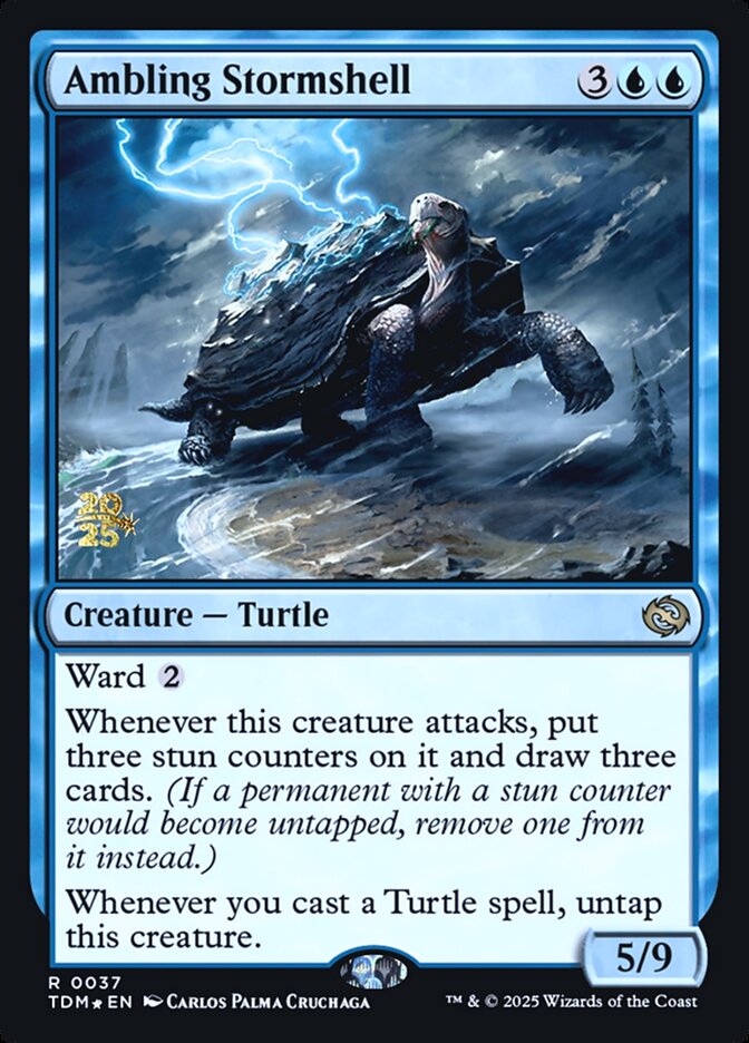 Ambling Stormshell — Tarkir: Dragonstorm Promos 37s/160