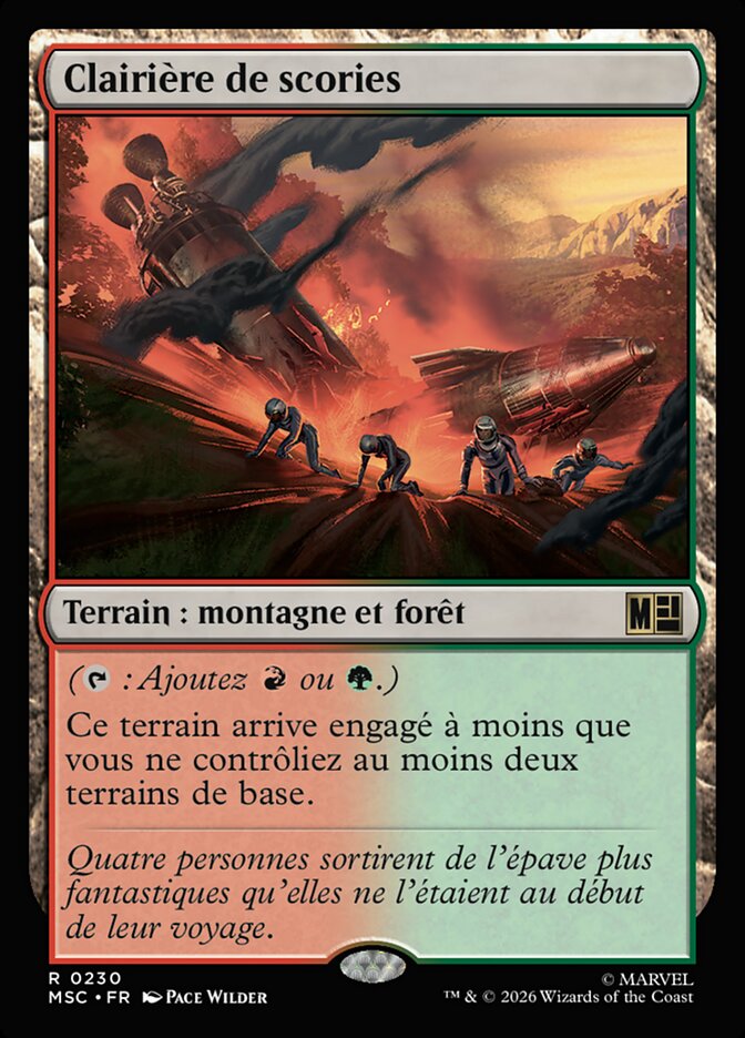 Clairière de scories — Marvel Super Heroes Commander 230/866