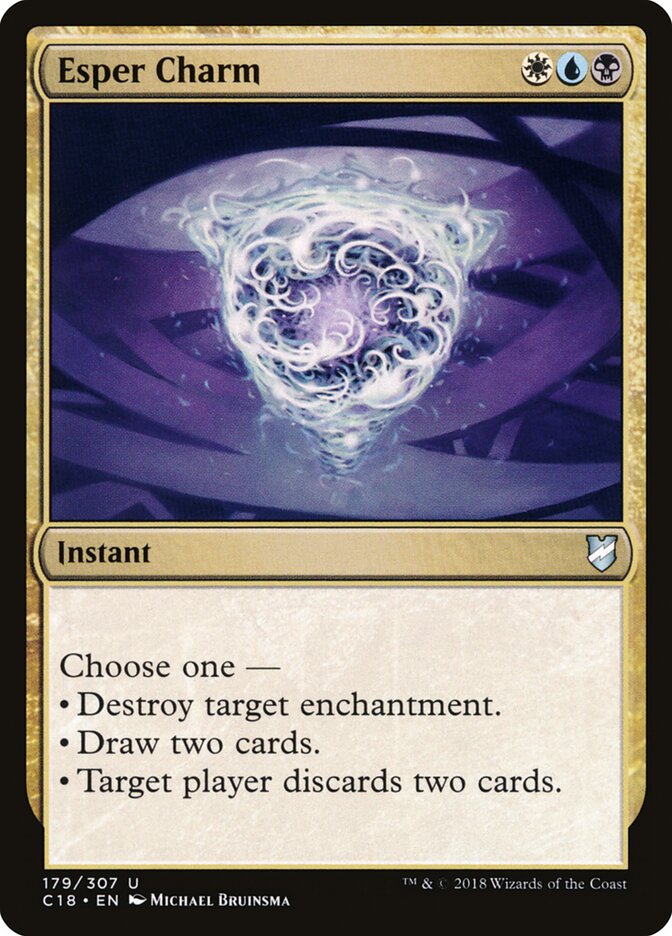 Esper Charm — Commander 2018 179/307
