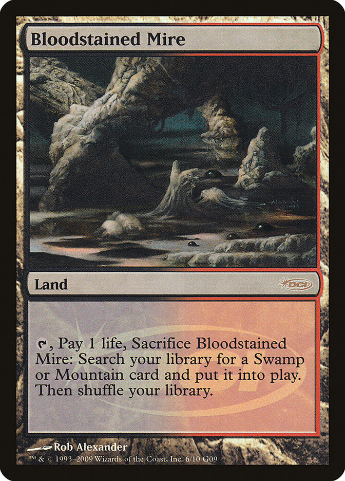 Bloodstained Mire — Judge Gift Cards 2009 6/10