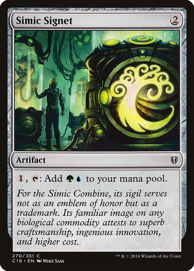 Simic Signet — Commander 2016 270/351