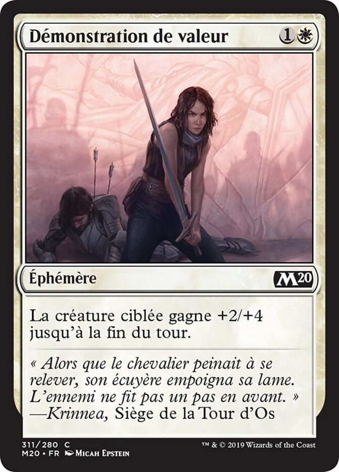 Démonstration de valeur — Core Set 2020 311/345