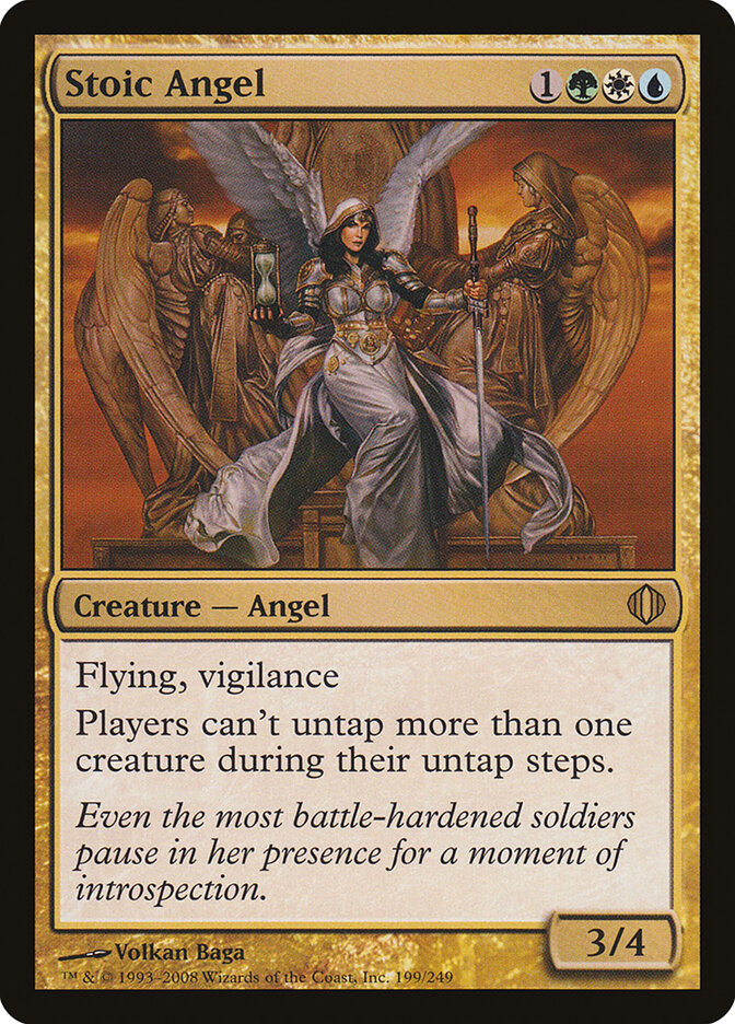 Ange stoïque — Shards of Alara 199/250
