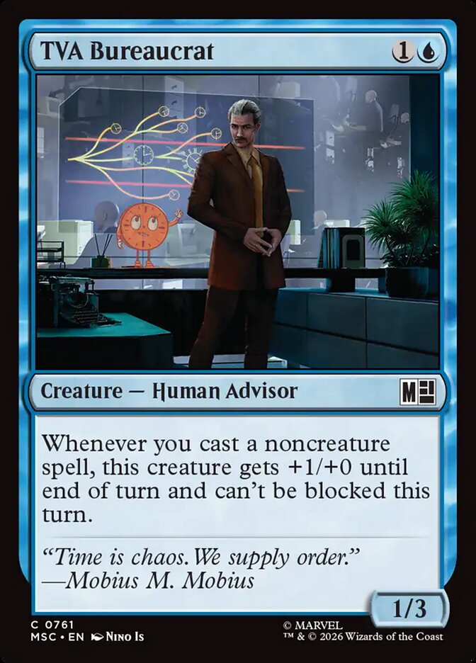 Bureaucrate du TVA — Marvel Super Heroes Commander 761/866
