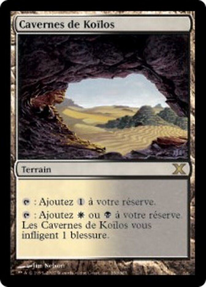 Cavernes de Koïlos — Tenth Edition 350/510