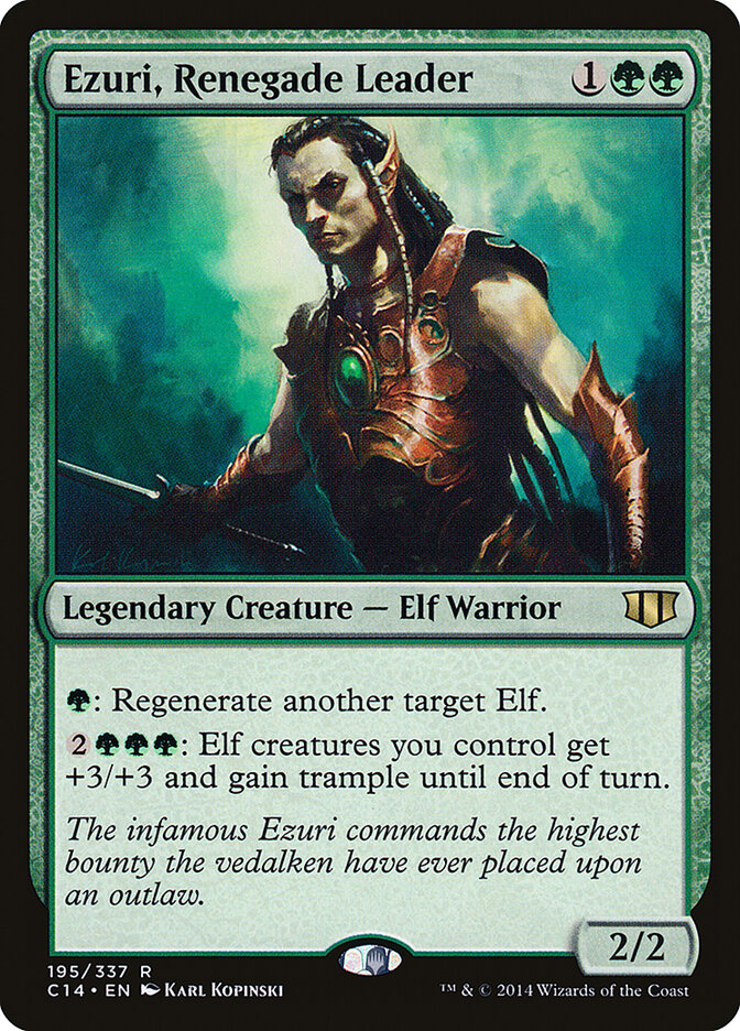 Ezuri, Renegade Leader — Commander 2014 195/337