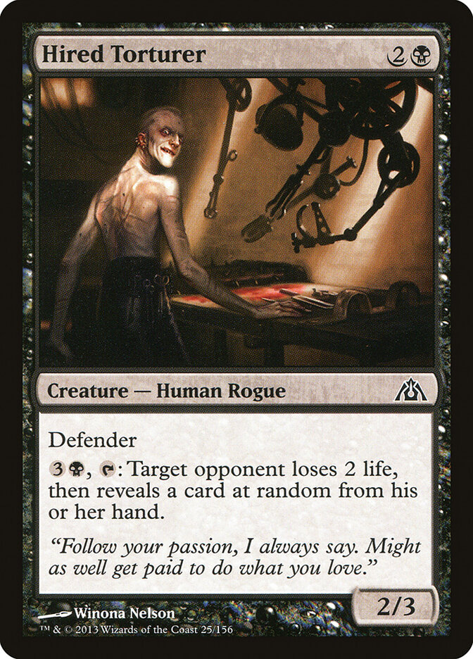 Hired Torturer — Dragon's Maze 25/156