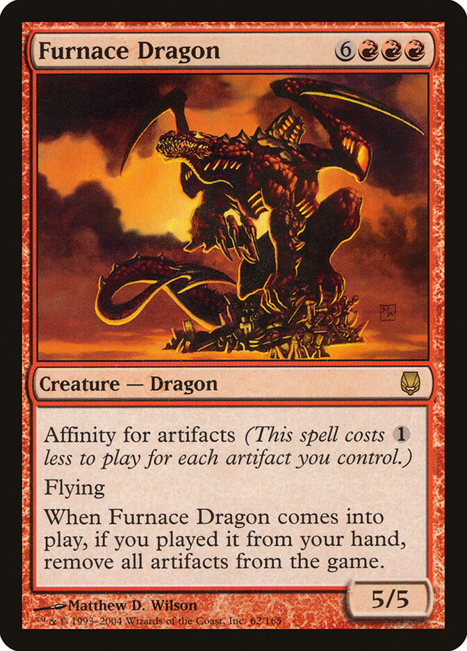 Furnace Dragon — Darksteel 62/165