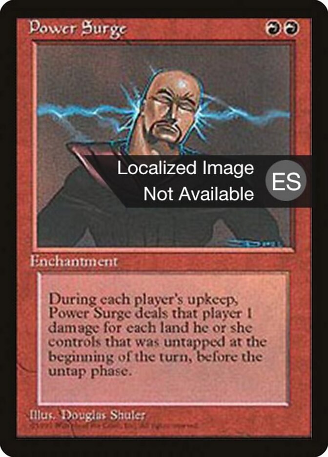 Power Surge — Fourth Edition Foreign Black Border 216/378