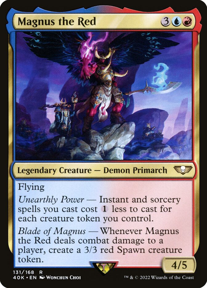 Magnus the Red — Warhammer 40,000 Commander 131/617