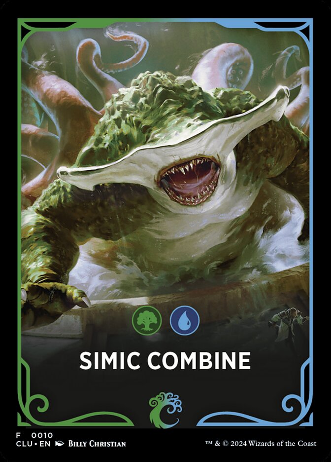 Simic Combine — Ravnica: Clue Edition Front Cards 10/10