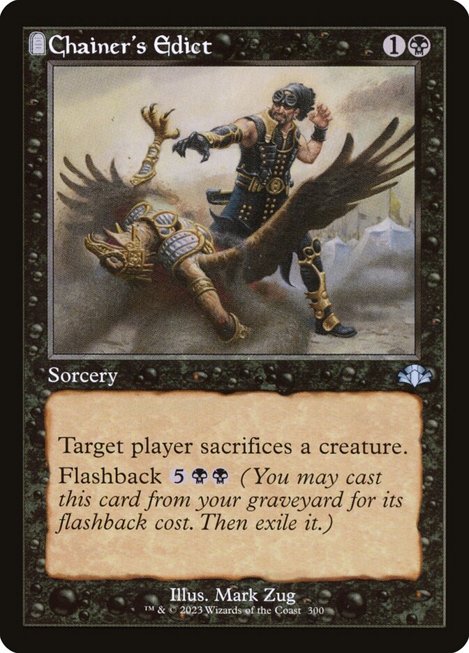 Chainer's Edict — Dominaria Remastered 300/457