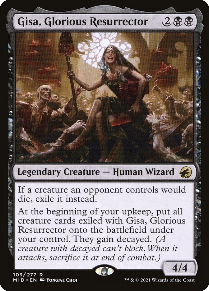 Gisa, Glorious Resurrector — Innistrad: Midnight Hunt 103/398