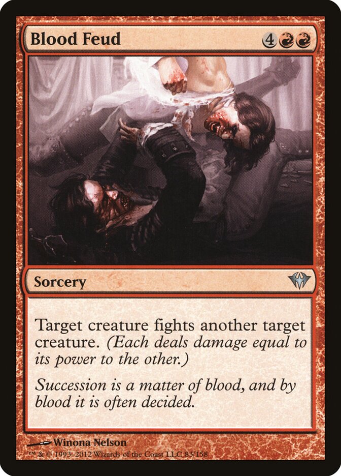 Blood Feud — Dark Ascension 83/158