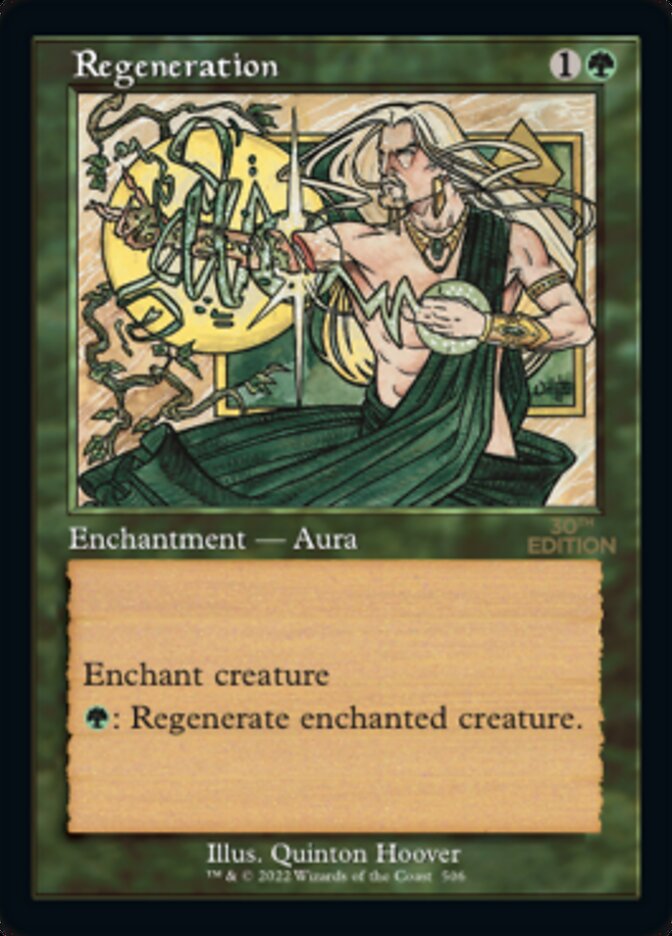 Regeneration — 30th Anniversary Edition 506/594