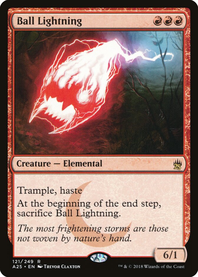 Ball Lightning — Masters 25 121/249