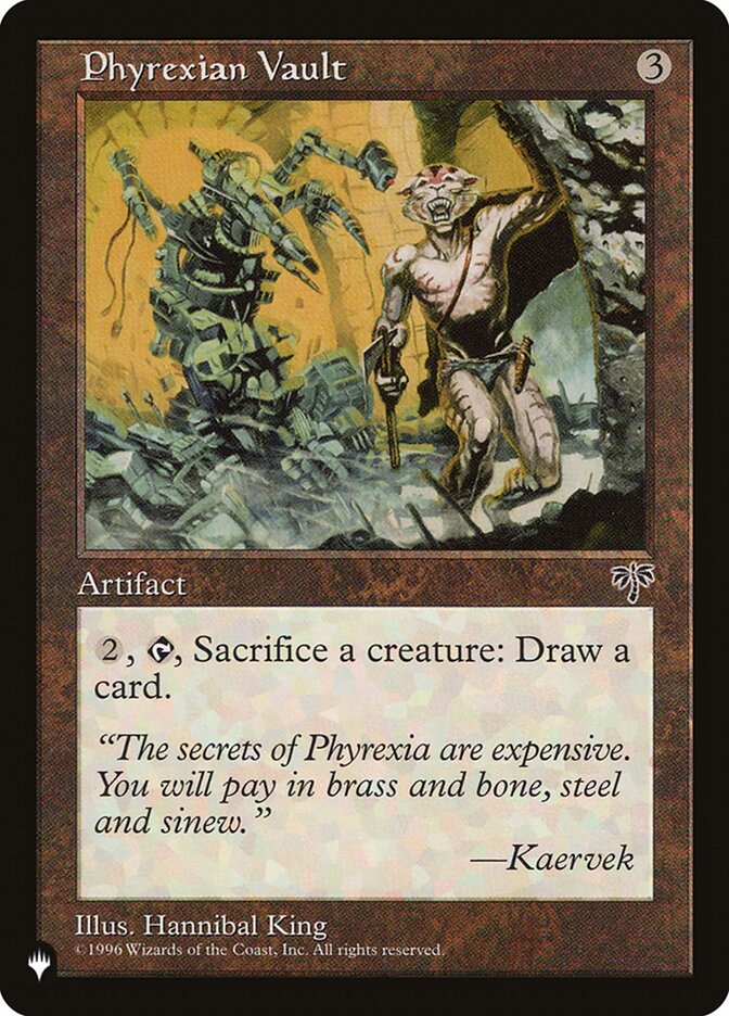 Phyrexian Vault — The List MIR-316/5581