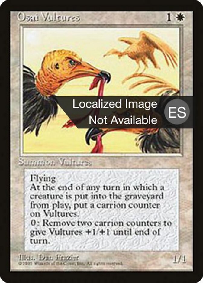 Osai Vultures — Fourth Edition Foreign Black Border 38/378