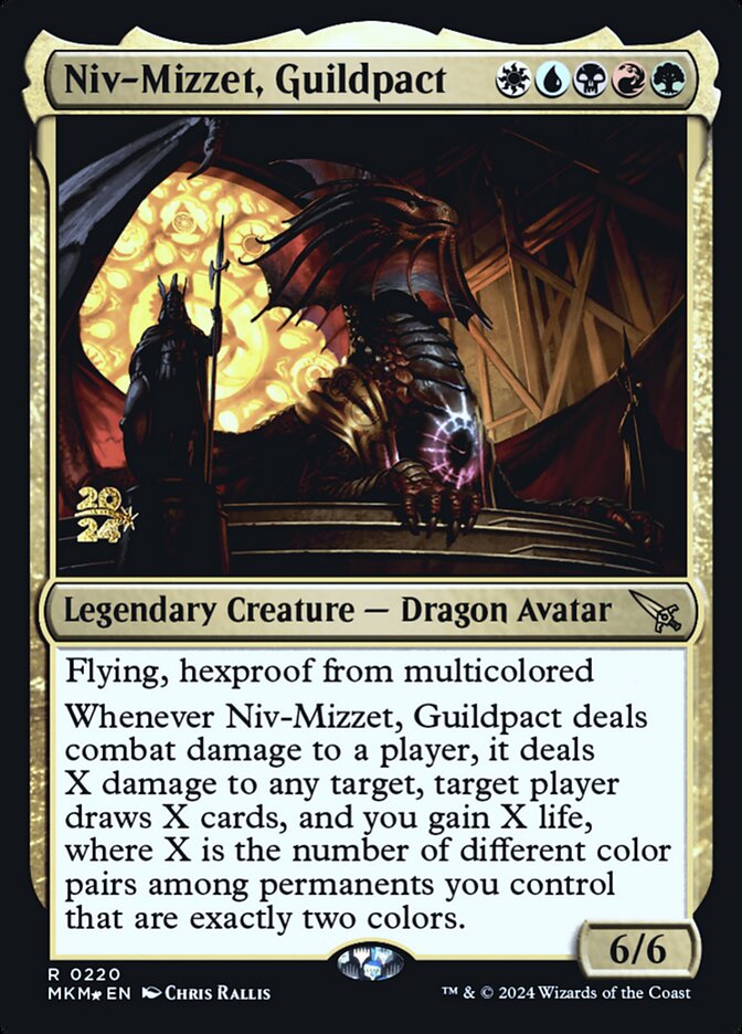 Niv-Mizzet, Guildpact — Murders at Karlov Manor Promos 220s/180