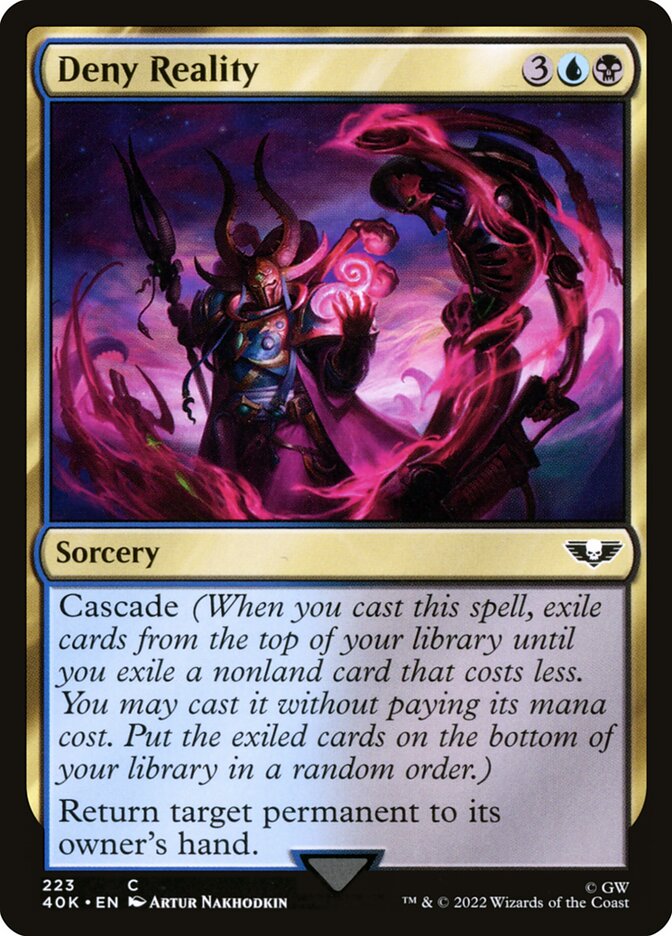 Deny Reality — Warhammer 40,000 Commander 223/617