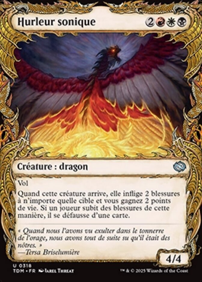 Hurleur sonique — Tarkir: Dragonstorm 318/427