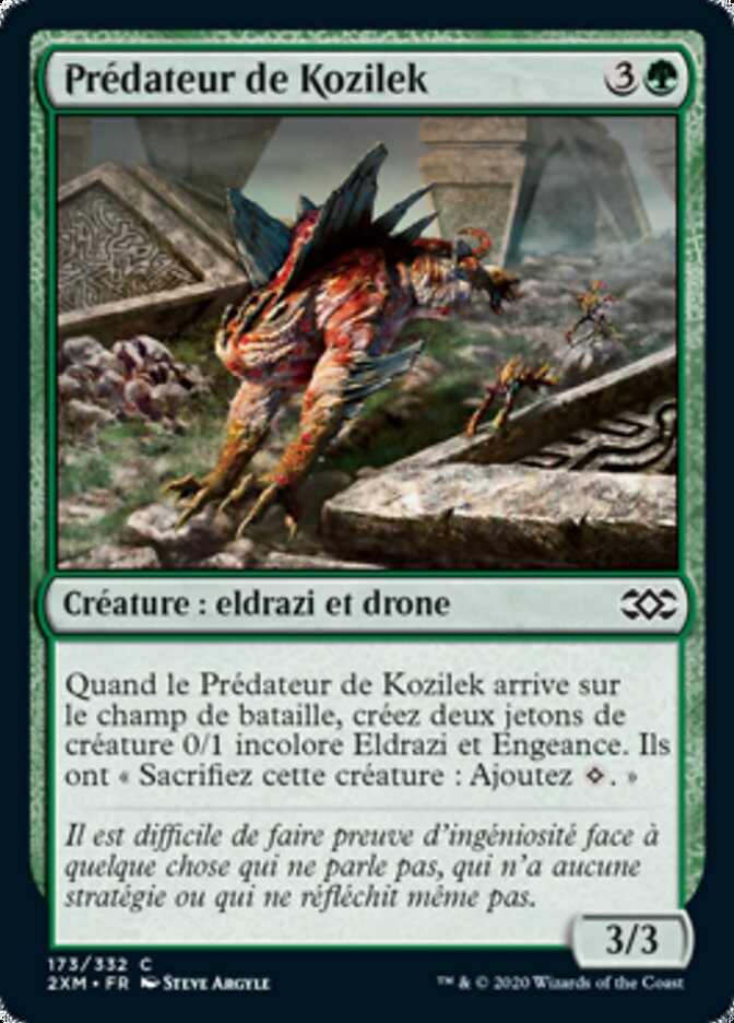 Prédateur de Kozilek — Double Masters 173/384