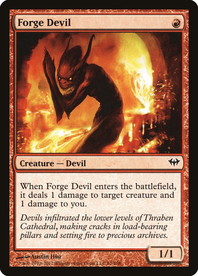 Forge Devil — Dark Ascension 91/158
