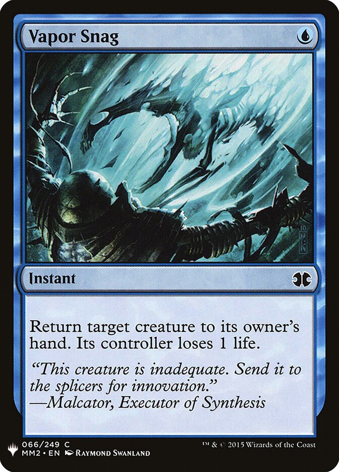 Vapor Snag — The List MM2-66/5581