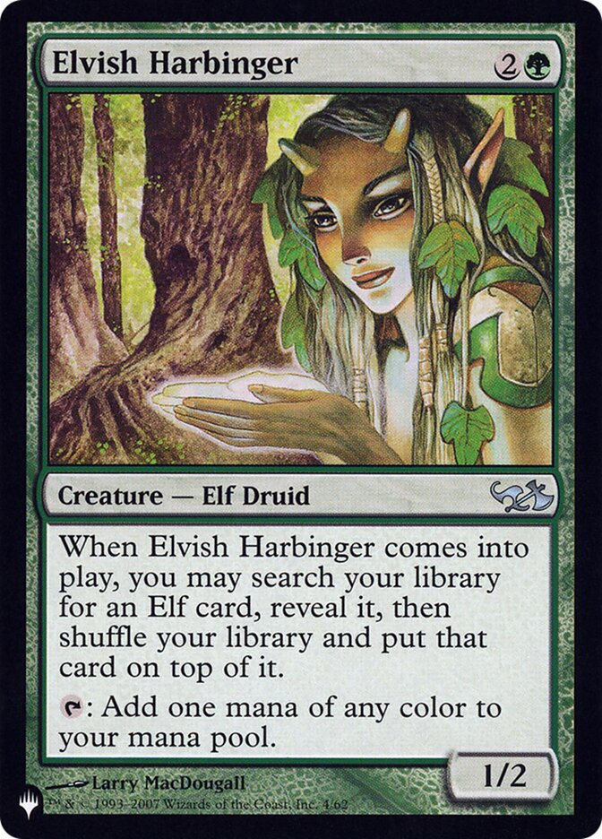 Elvish Harbinger — The List DD1-4/5581