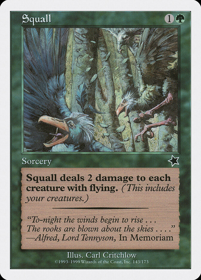 Squall — Starter 1999 143/173