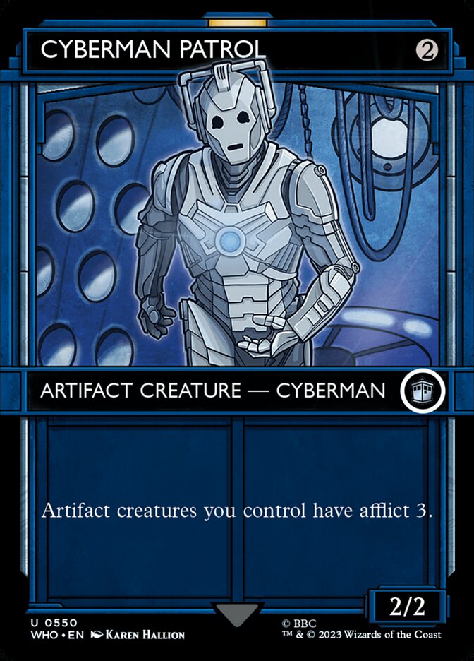 Cyberman Patrol — Doctor Who 550/1178