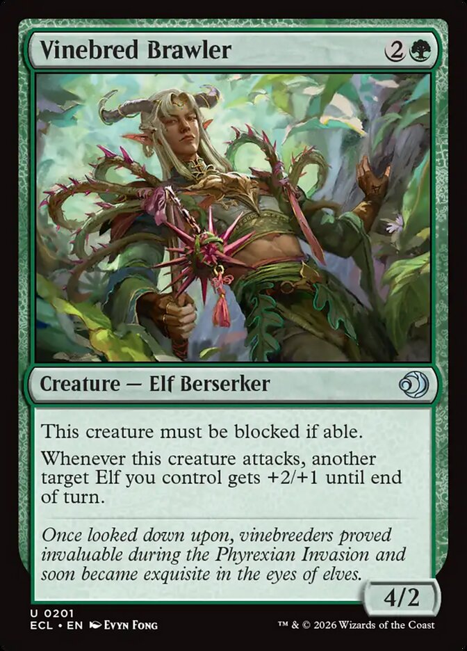 Vinebred Brawler — Lorwyn Eclipsed 201/408