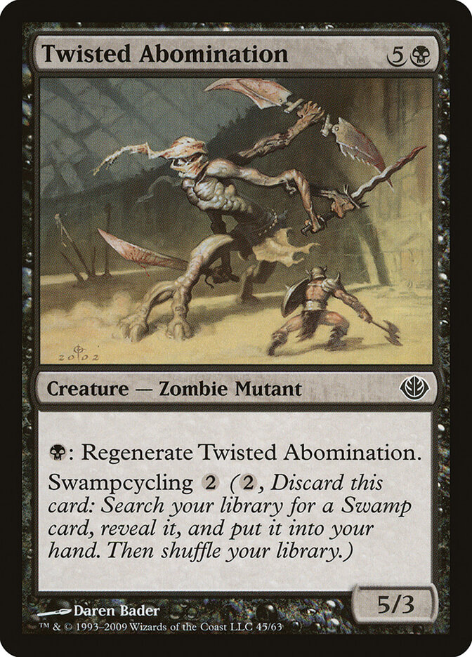 Twisted Abomination — Duel Decks: Garruk vs. Liliana 45/63