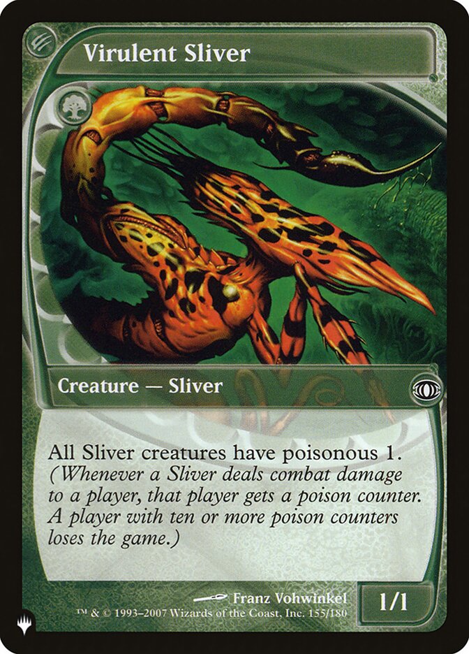 Virulent Sliver — The List FUT-155/5581