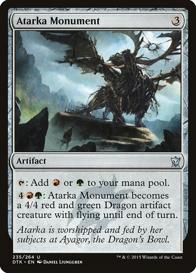 Atarka Monument — Dragons of Tarkir 235/264