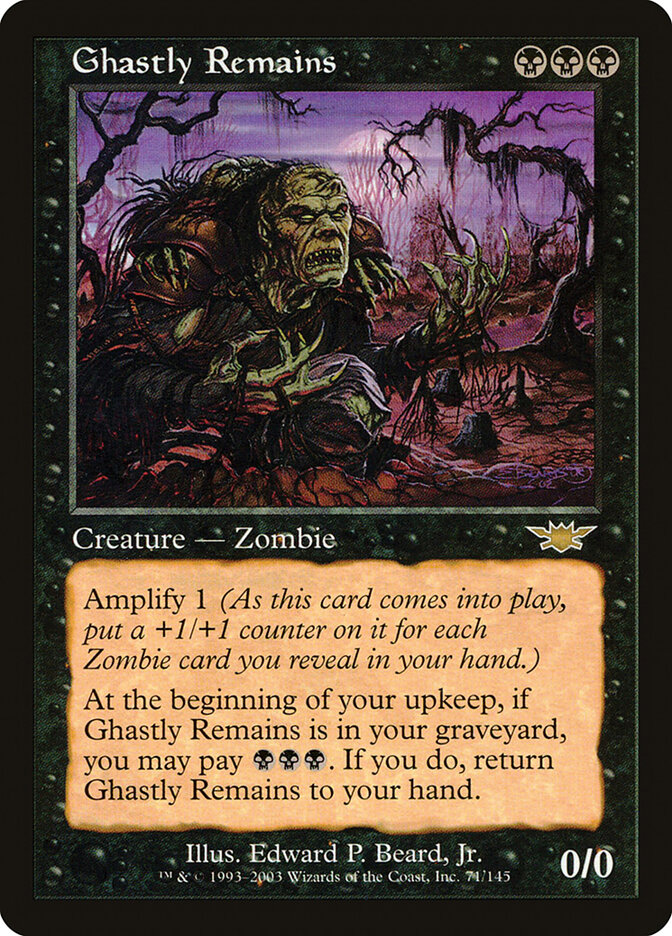 Ghastly Remains — Legions 71/145