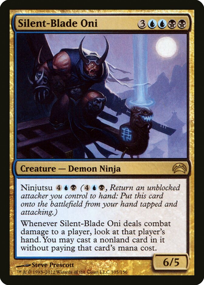 Silent-Blade Oni — Planechase 2012 105/156