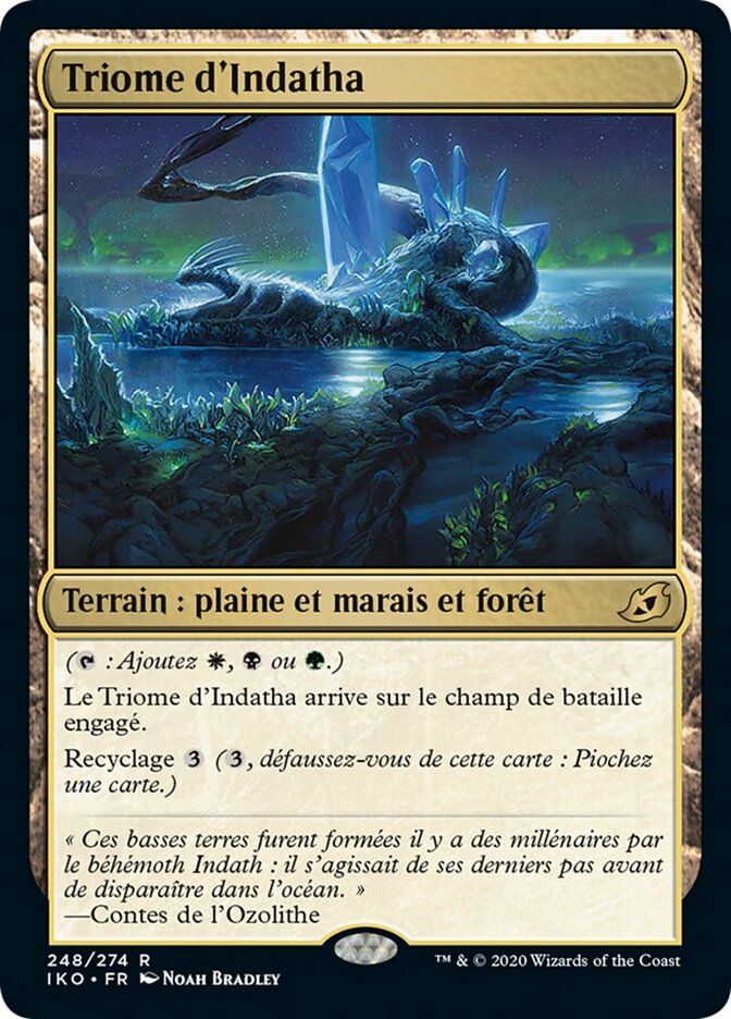 Triome d'Indatha — Ikoria: Lair of Behemoths 248/388