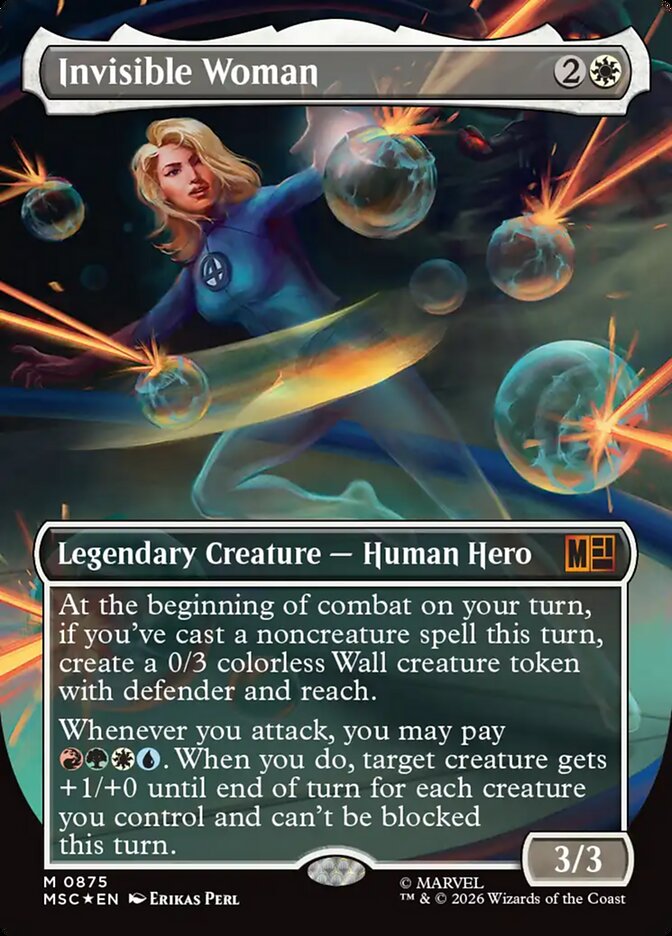 Invisible Woman — Marvel Super Heroes Commander 875/866