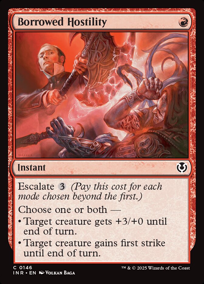 Borrowed Hostility — Innistrad Remastered 146/495