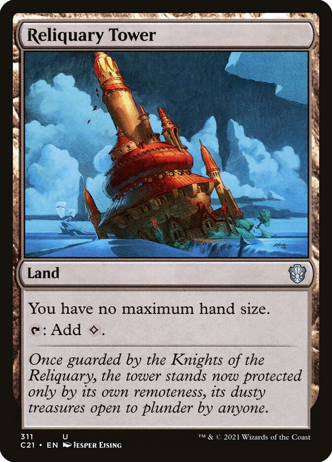 Reliquary Tower — Commander 2021 311/409