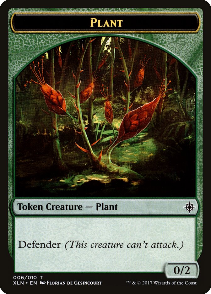 Plant — Ixalan Tokens 6/11