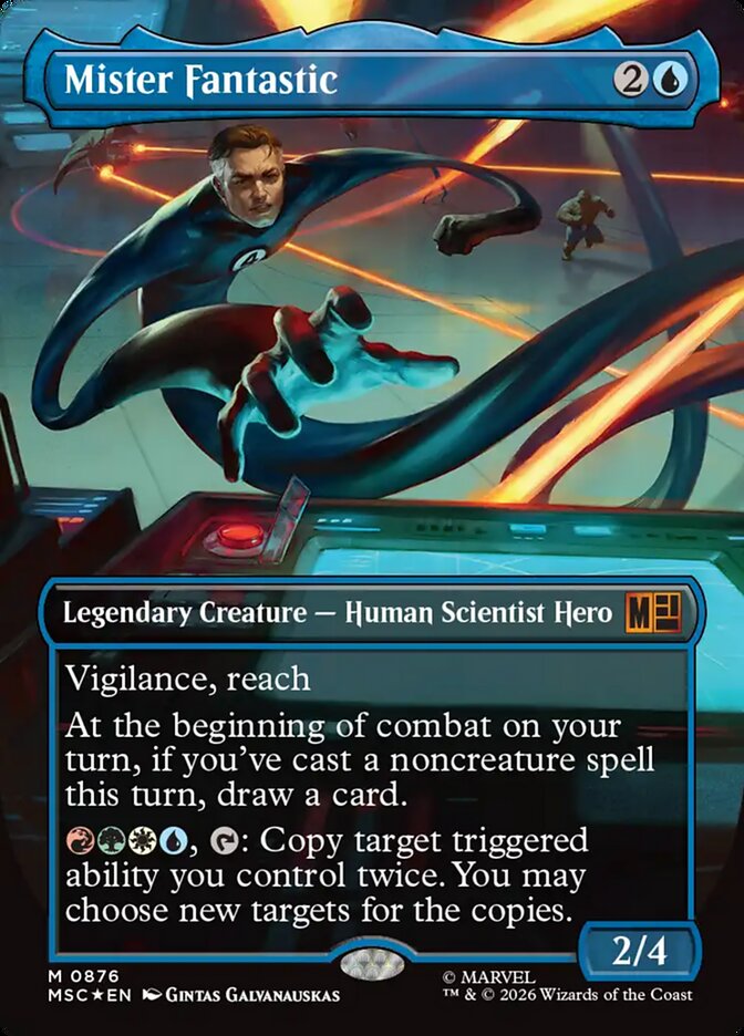 Mister Fantastic — Marvel Super Heroes Commander 876/866