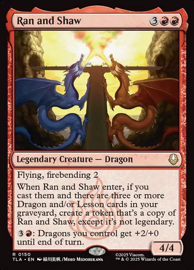 Ran and Shaw — Avatar: The Last Airbender 150/394