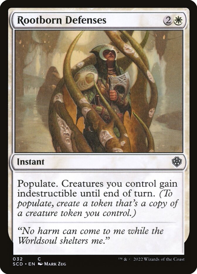 Rootborn Defenses — Starter Commander Decks 32/352